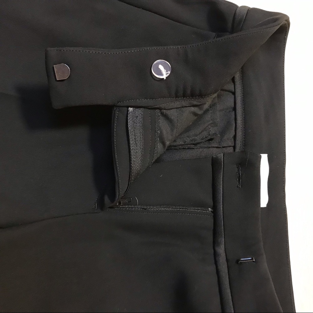 H&M Black Cropped Dress Pants- Size 2 - Picture 6 of 10